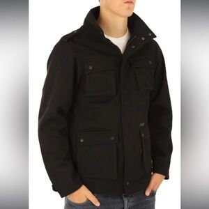 KR3W Manchester 2 Men’s Black Coat Size: Medium